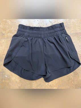 Lululemon Women’s Black Run Shorts two count. Size 2 and size 4